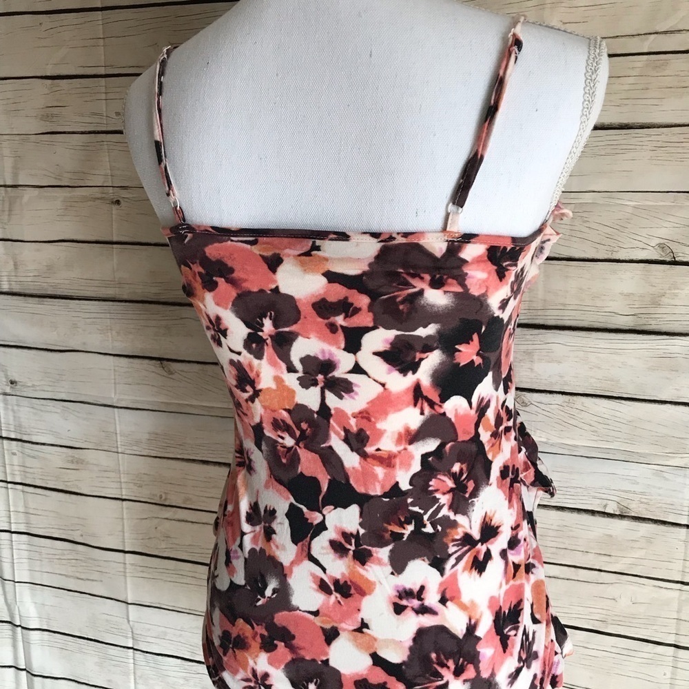 LC Lauren Conrad Floral Tank Top Size XS - Picture 8 of 8